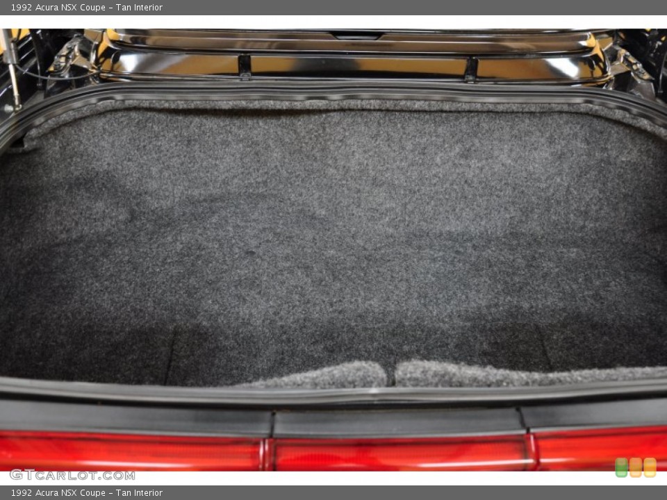 Tan Interior Trunk for the 1992 Acura NSX Coupe #50893252