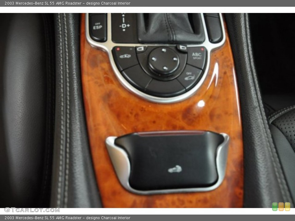 designo Charcoal Interior Controls for the 2003 Mercedes-Benz SL 55 AMG Roadster #50894932