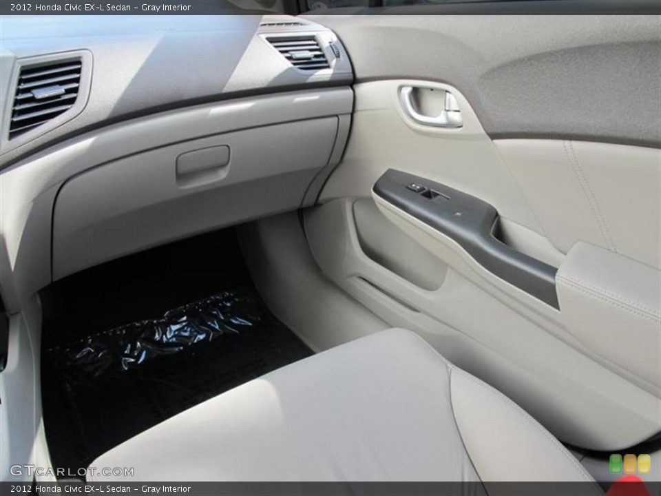 Gray Interior Photo for the 2012 Honda Civic EX-L Sedan #50896462