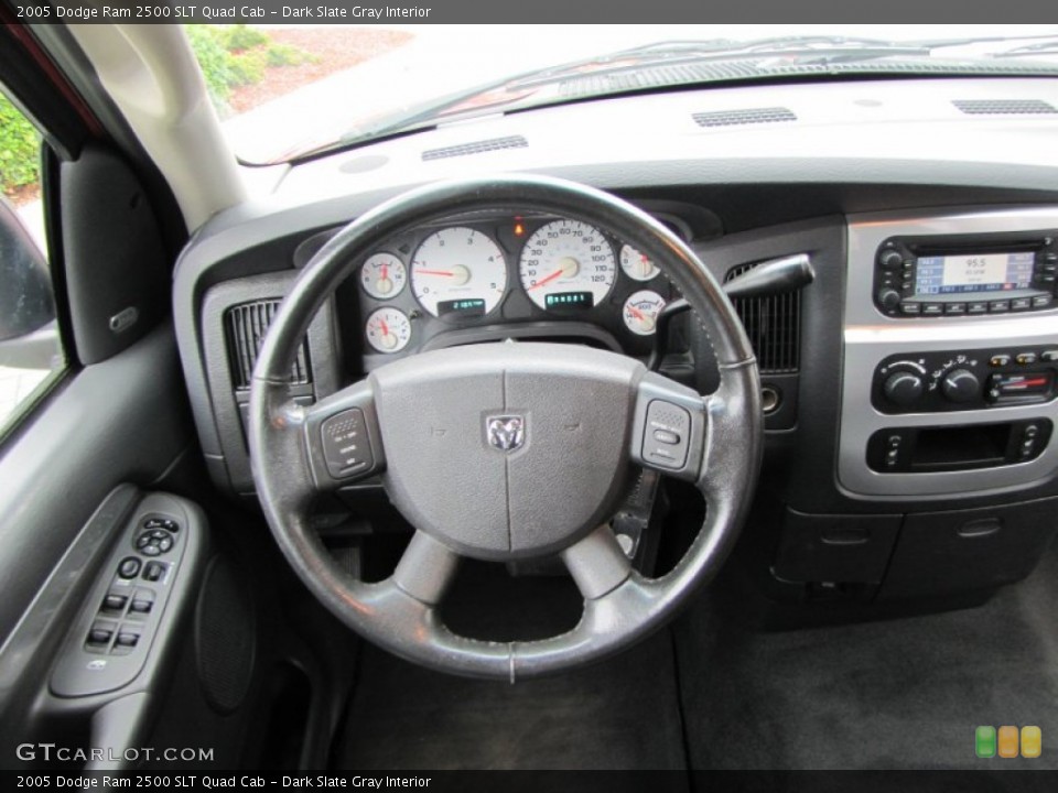 Dark Slate Gray Interior Dashboard for the 2005 Dodge Ram 2500 SLT Quad Cab #50900143
