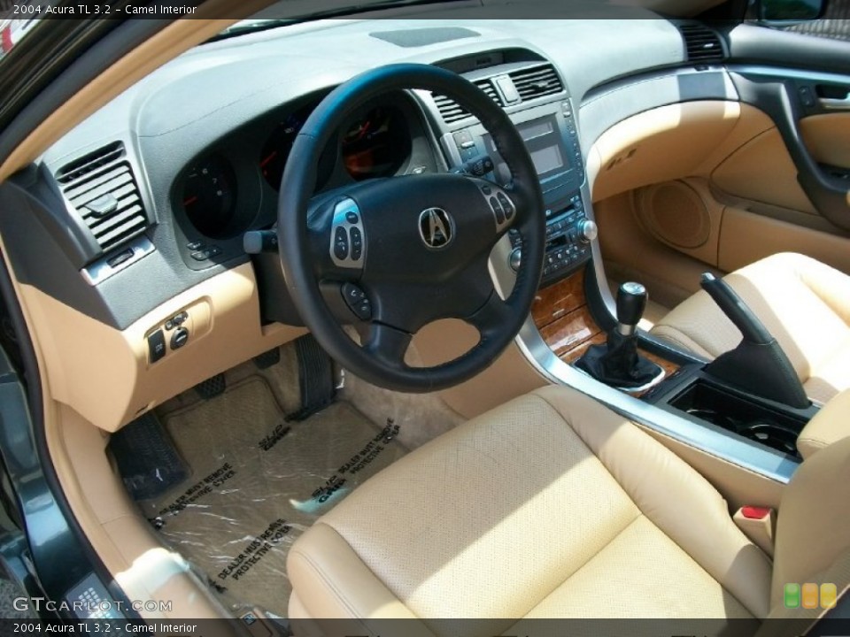 Camel Interior Prime Interior for the 2004 Acura TL 3.2 #50903800