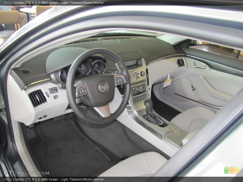 Light Titanium/Ebony Interior Prime Interior for the 2011 Cadillac CTS 4 3.0 AWD Sedan #50903938