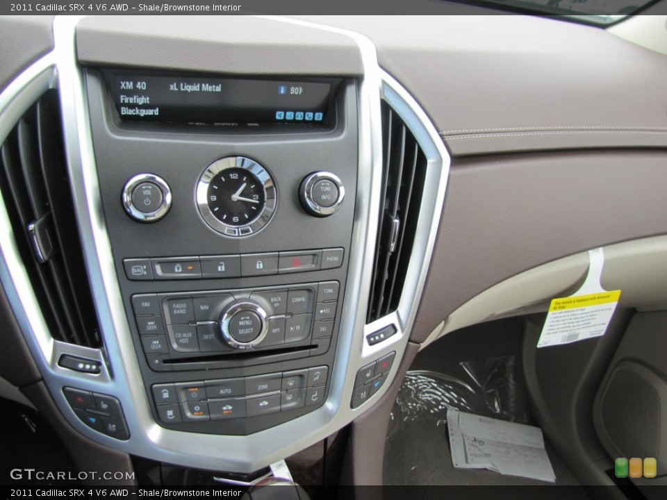 Shale/Brownstone Interior Controls for the 2011 Cadillac SRX 4 V6 AWD #50904388