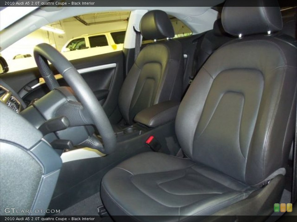 Black Interior Photo for the 2010 Audi A5 2.0T quattro Coupe #50906023