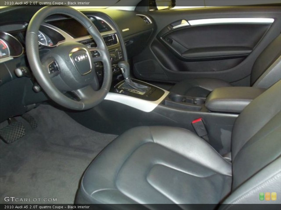 Black Interior Photo for the 2010 Audi A5 2.0T quattro Coupe #50906038