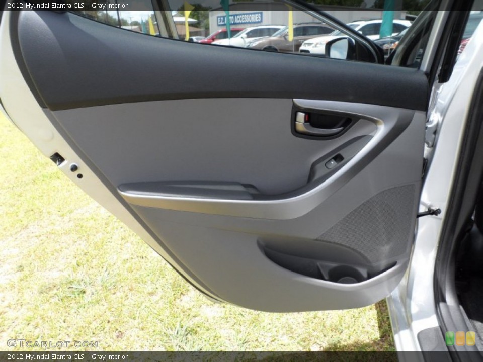 Gray Interior Door Panel for the 2012 Hyundai Elantra GLS #50910091