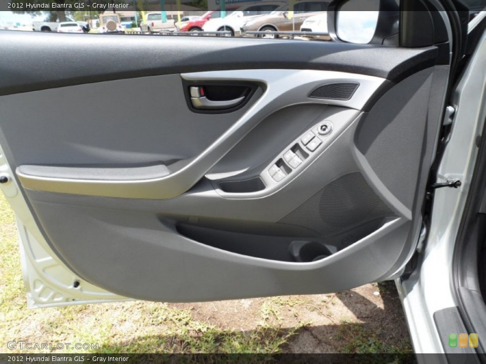 Gray Interior Door Panel for the 2012 Hyundai Elantra GLS #50910106