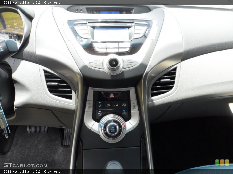 Gray Interior Controls for the 2012 Hyundai Elantra GLS #50910145