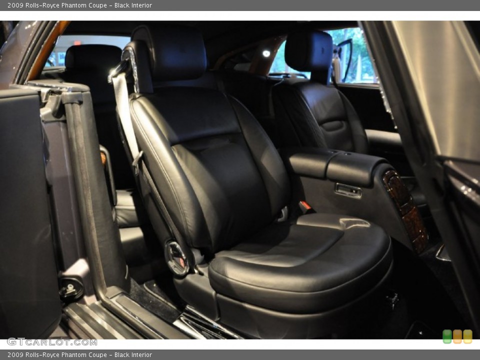 Black Interior Photo for the 2009 Rolls-Royce Phantom Coupe #50911141