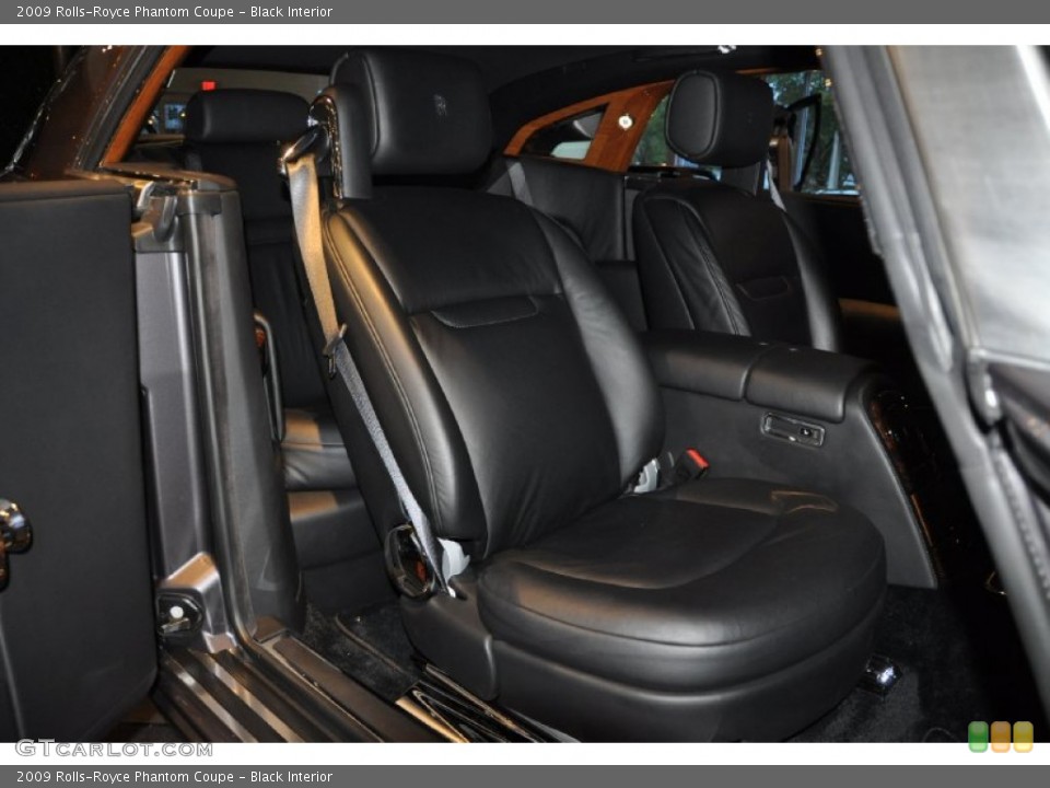 Black Interior Photo for the 2009 Rolls-Royce Phantom Coupe #50911147