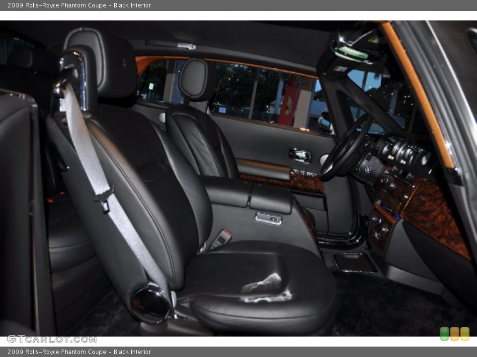 Black Interior Photo for the 2009 Rolls-Royce Phantom Coupe #50911153