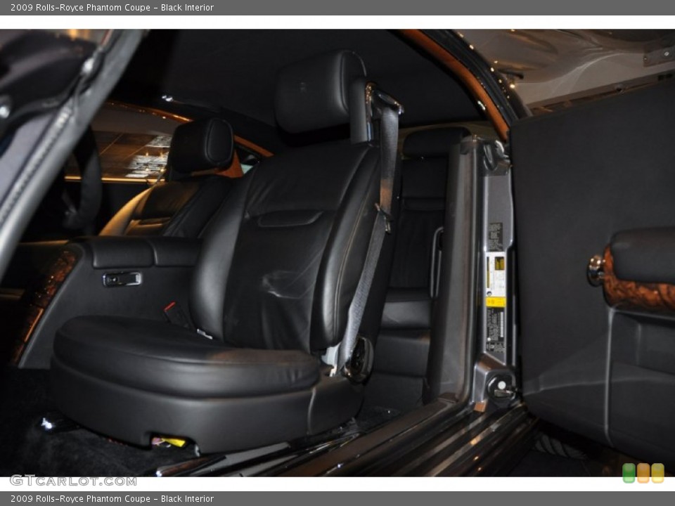 Black 2009 Rolls-Royce Phantom Interiors