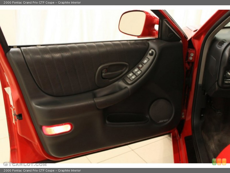 Graphite Interior Door Panel for the 2000 Pontiac Grand Prix GTP Coupe #50912796
