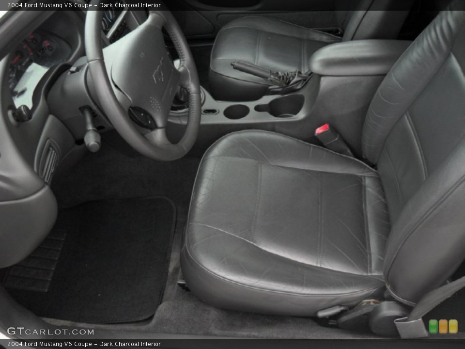 Dark Charcoal Interior Photo for the 2004 Ford Mustang V6 Coupe #50914532