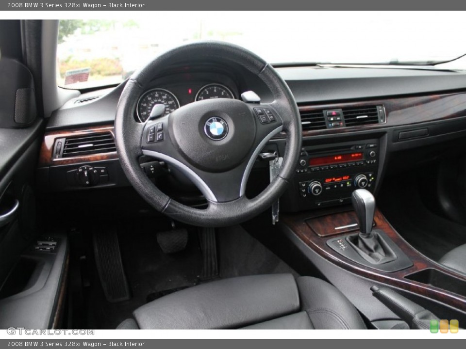 Black Interior Dashboard for the 2008 BMW 3 Series 328xi Wagon #50914953