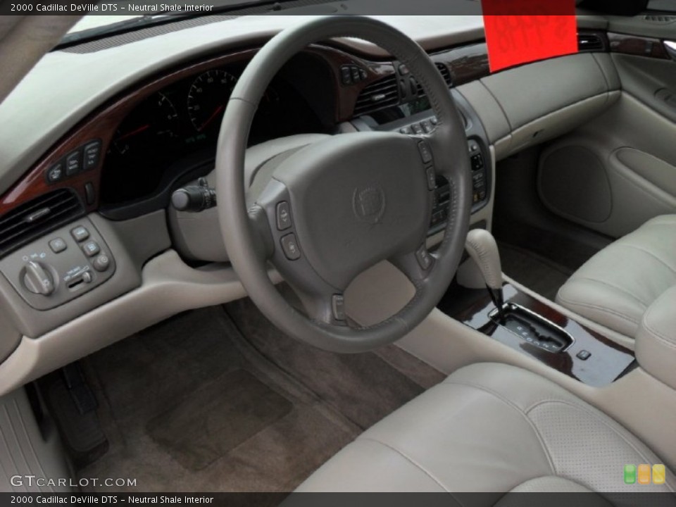 Neutral Shale 2000 Cadillac DeVille Interiors