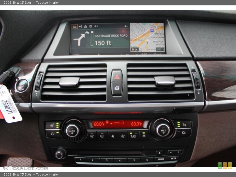 Tobacco Interior Controls for the 2008 BMW X5 3.0si #50916684