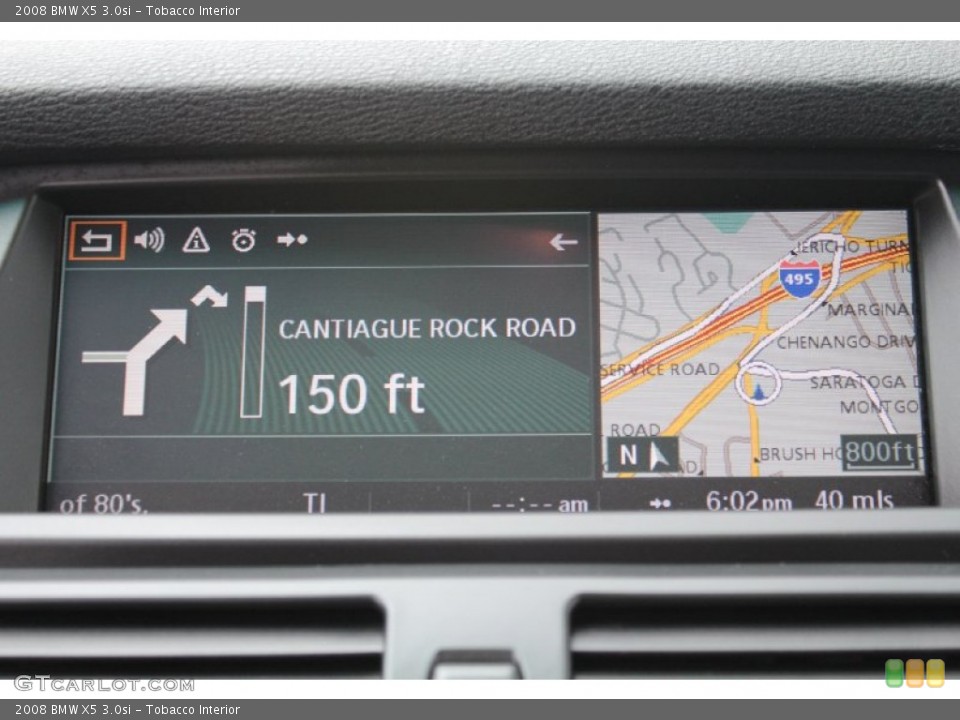 Tobacco Interior Navigation for the 2008 BMW X5 3.0si #50916699