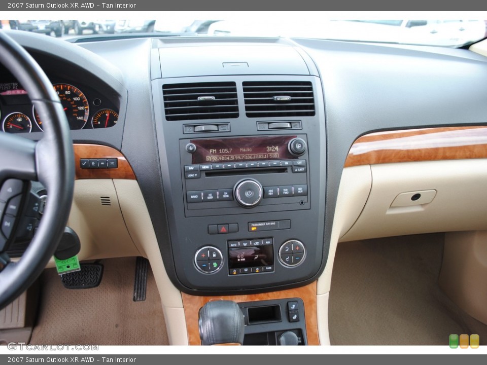 Tan Interior Controls for the 2007 Saturn Outlook XR AWD #50920290