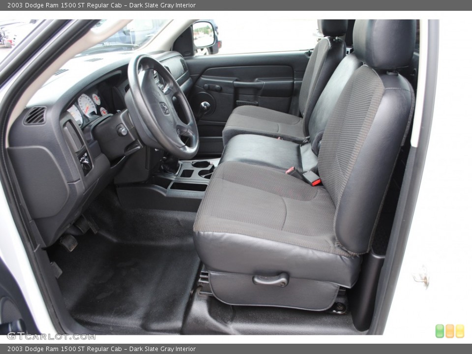 Dark Slate Gray Interior Photo for the 2003 Dodge Ram 1500 ST Regular Cab #50921988
