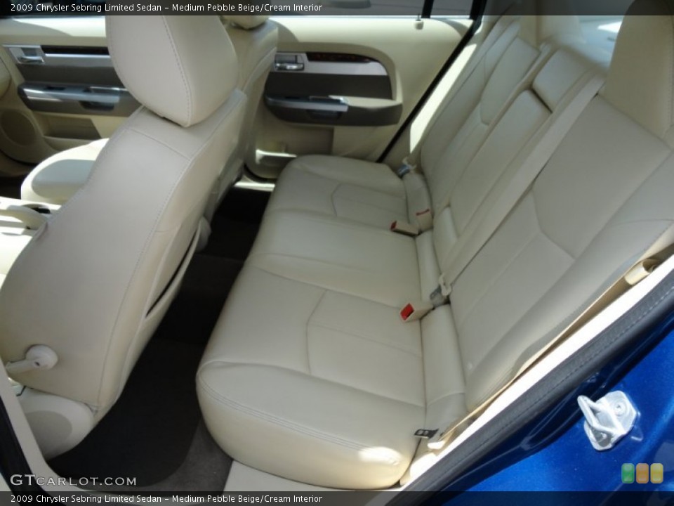 Medium Pebble Beige/Cream Interior Photo for the 2009 Chrysler Sebring Limited Sedan #50922534