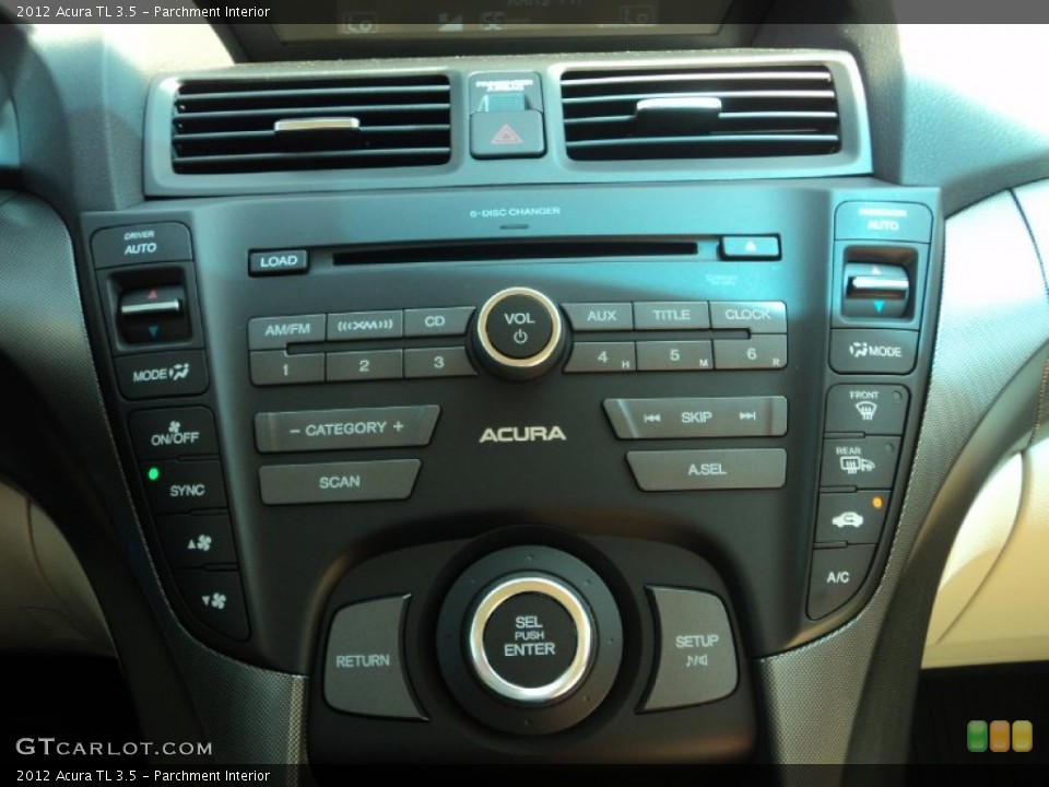 Parchment Interior Controls for the 2012 Acura TL 3.5 #50923119