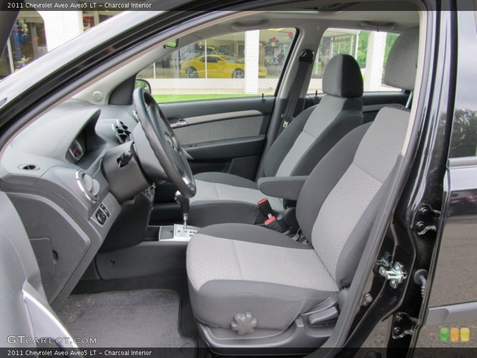 Charcoal Interior Photo for the 2011 Chevrolet Aveo Aveo5 LT #50923128