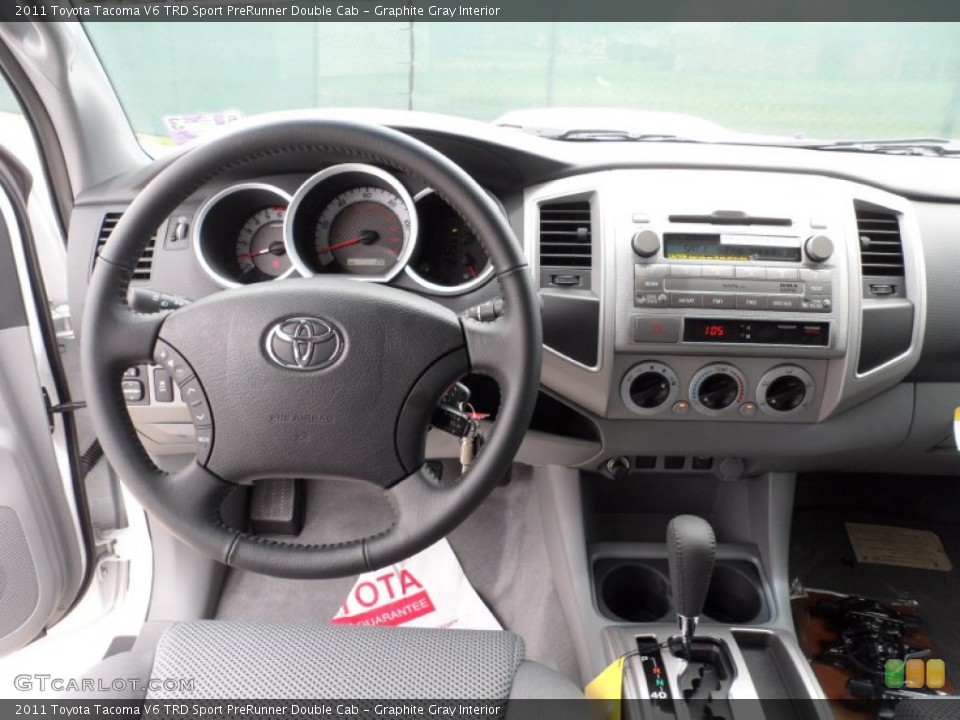 Graphite Gray Interior Dashboard for the 2011 Toyota Tacoma V6 TRD Sport PreRunner Double Cab #50923347