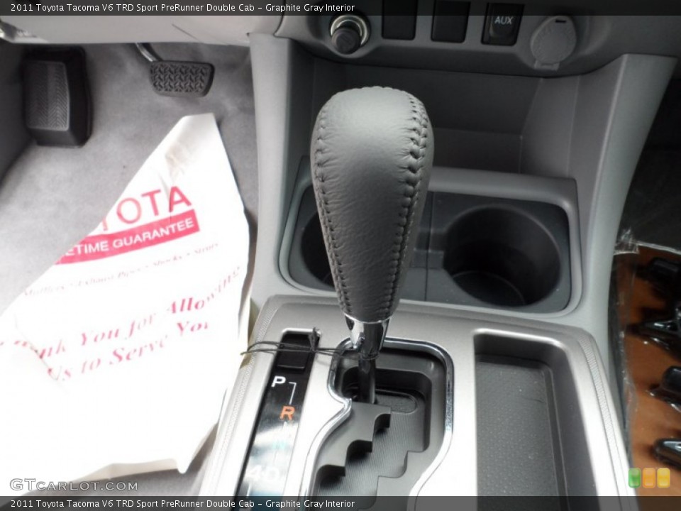 Graphite Gray Interior Transmission for the 2011 Toyota Tacoma V6 TRD Sport PreRunner Double Cab #50923425