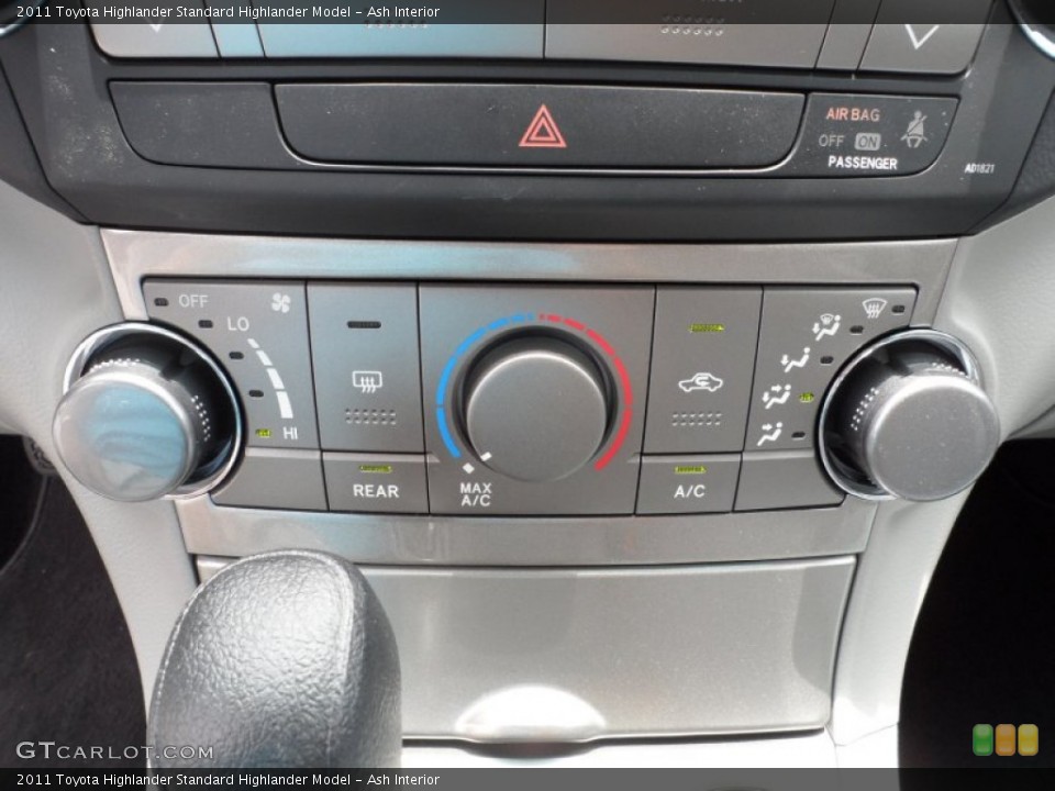 Ash Interior Controls for the 2011 Toyota Highlander  #50923953