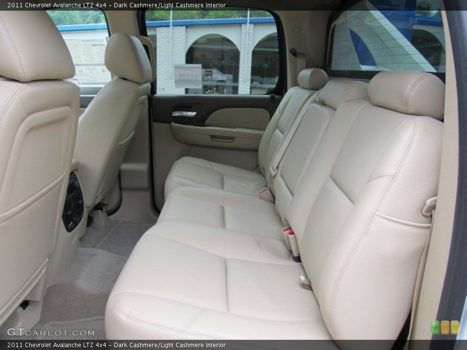 Dark Cashmere/Light Cashmere Interior Photo for the 2011 Chevrolet Avalanche LTZ 4x4 #50924268