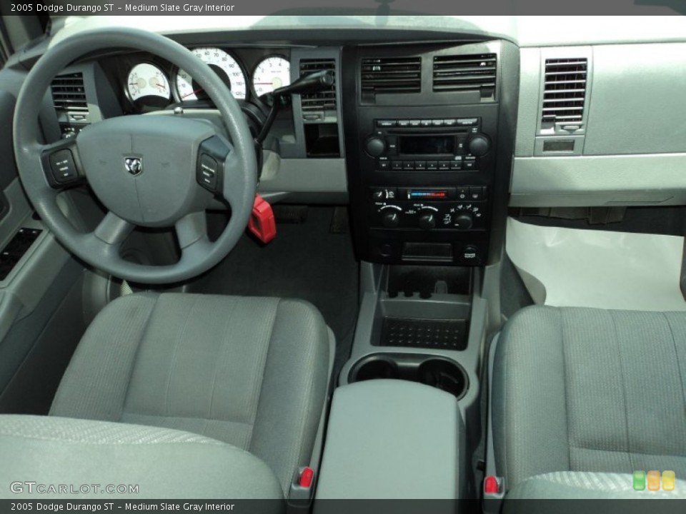 Medium Slate Gray Interior Dashboard for the 2005 Dodge Durango ST #50927142