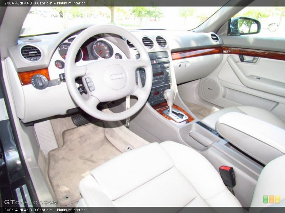 Platinum Interior Prime Interior for the 2004 Audi A4 3.0 Cabriolet #50928060