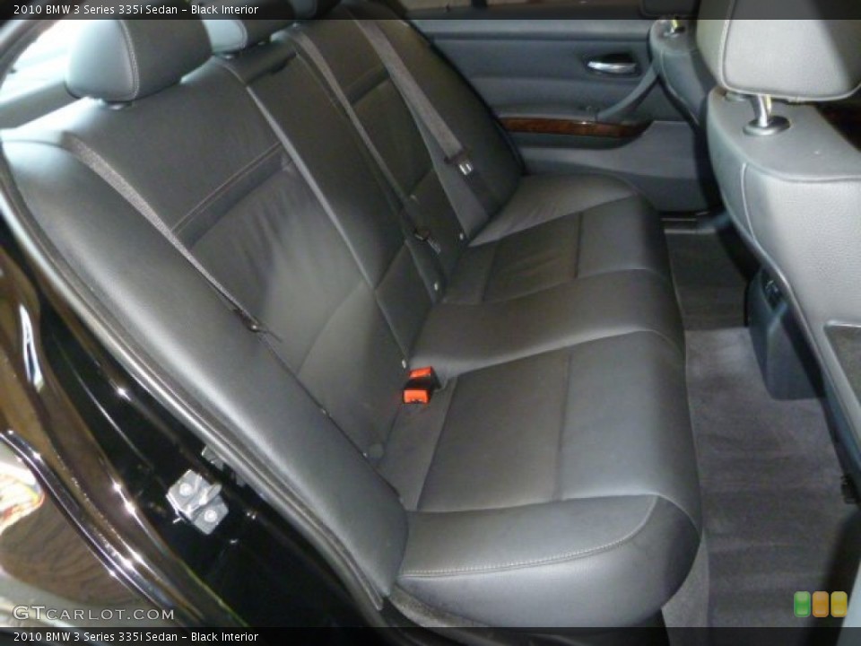 Black Interior Photo for the 2010 BMW 3 Series 335i Sedan #50929188