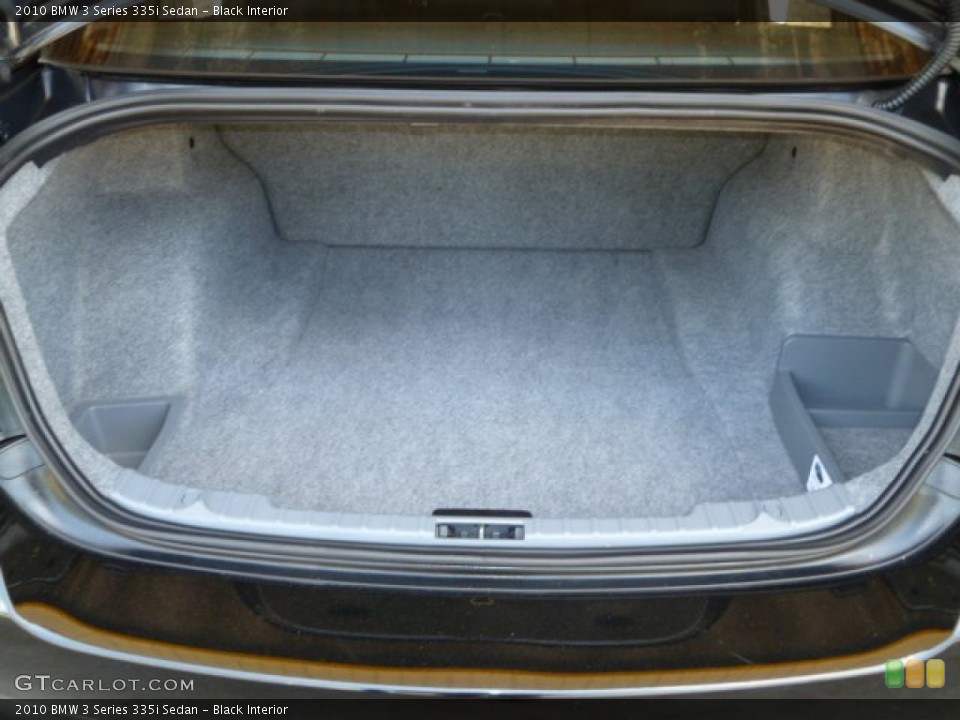 Black Interior Trunk for the 2010 BMW 3 Series 335i Sedan #50929203
