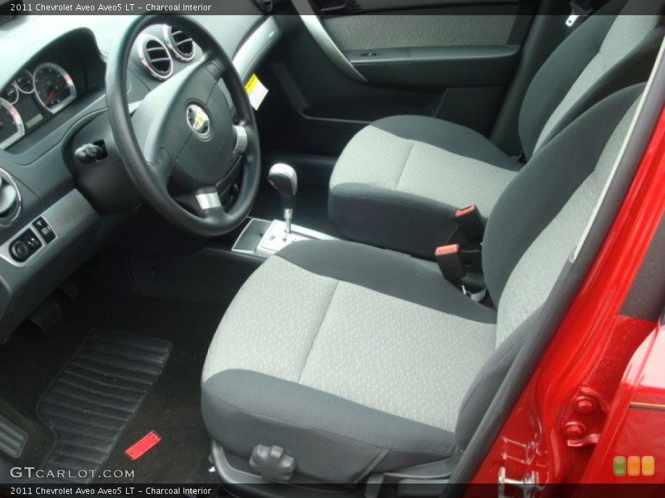 Charcoal Interior Photo for the 2011 Chevrolet Aveo Aveo5 LT #50929308