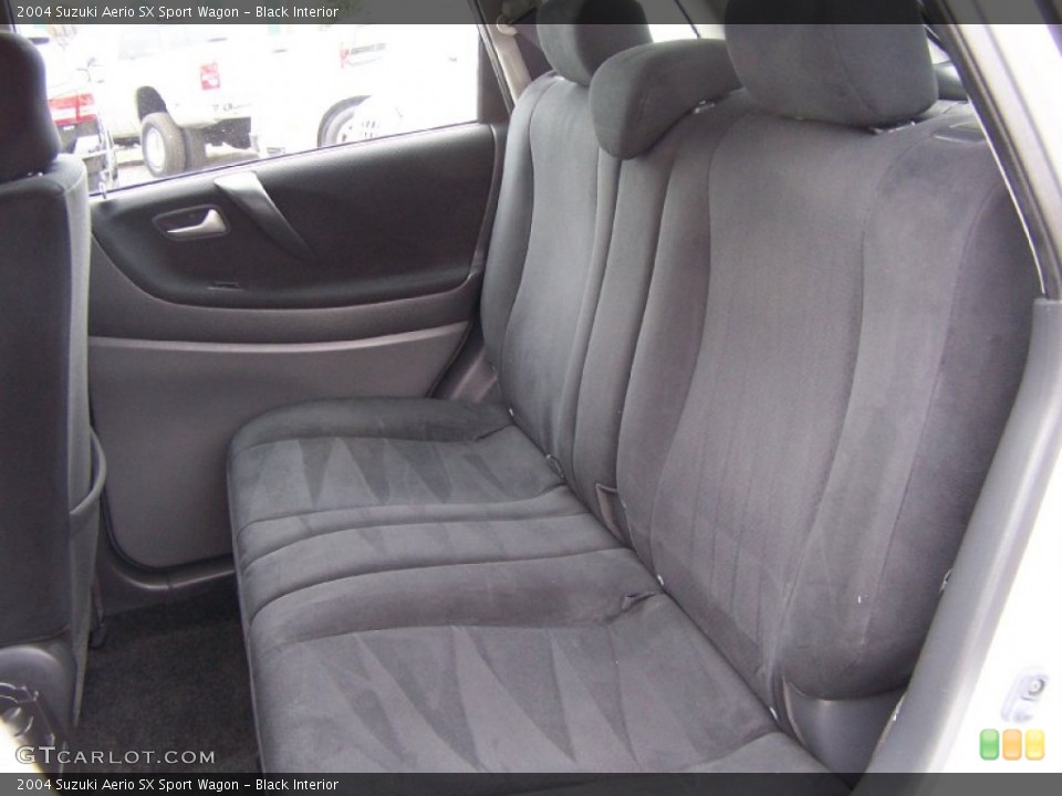 Black Interior Photo for the 2004 Suzuki Aerio SX Sport Wagon #50931555