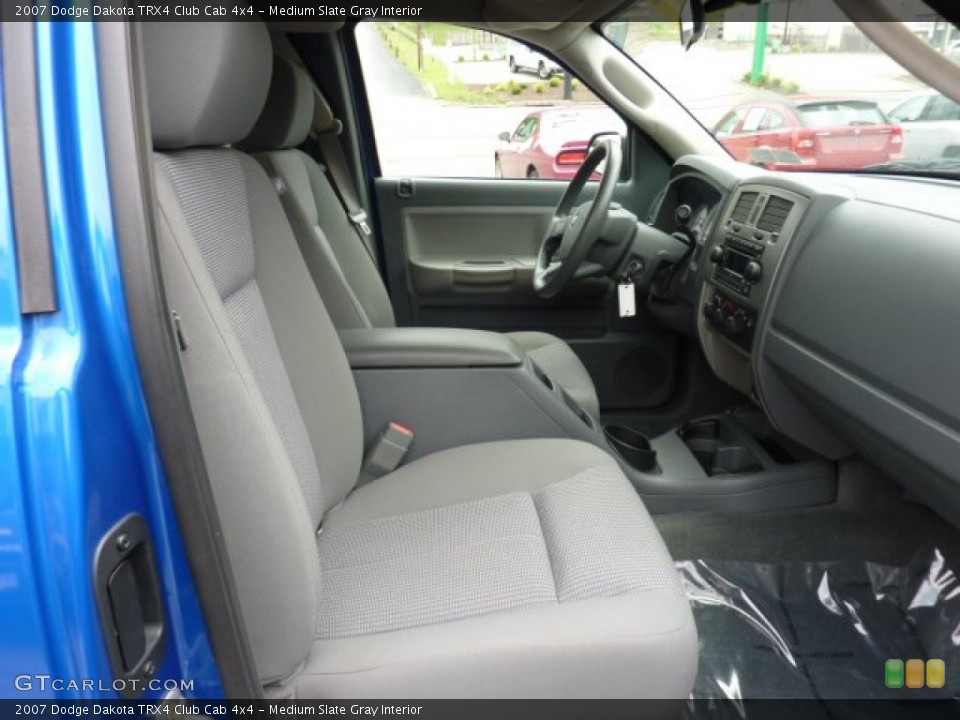 Medium Slate Gray Interior Photo for the 2007 Dodge Dakota TRX4 Club Cab 4x4 #50933439