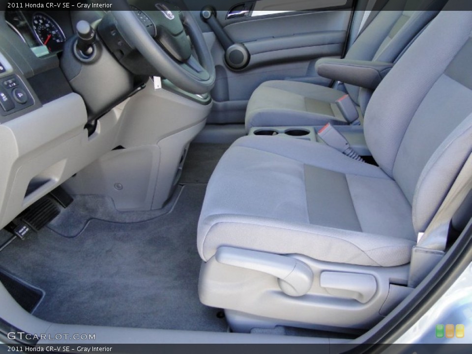 Gray Interior Photo for the 2011 Honda CR-V SE #50933460