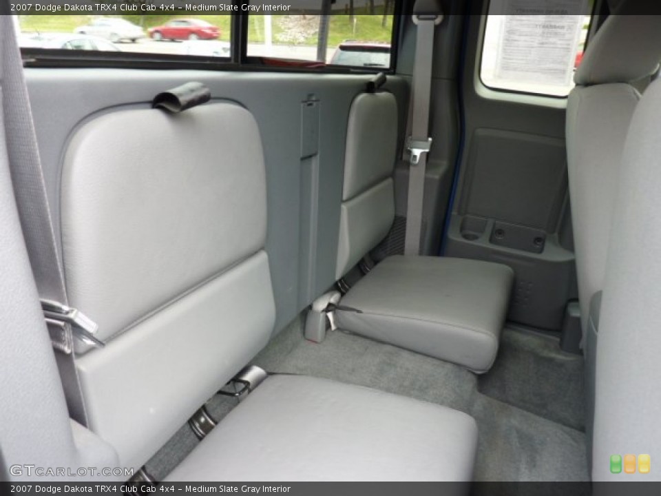 Medium Slate Gray Interior Photo for the 2007 Dodge Dakota TRX4 Club Cab 4x4 #50933478
