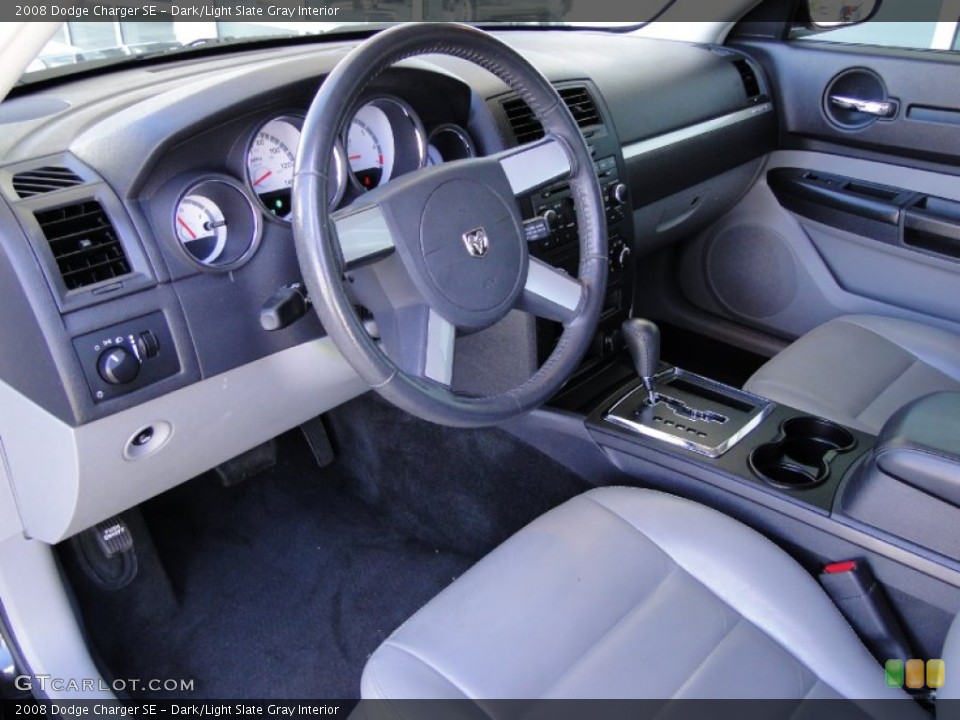 Dark/Light Slate Gray Interior Prime Interior for the 2008 Dodge Charger SE #50935701
