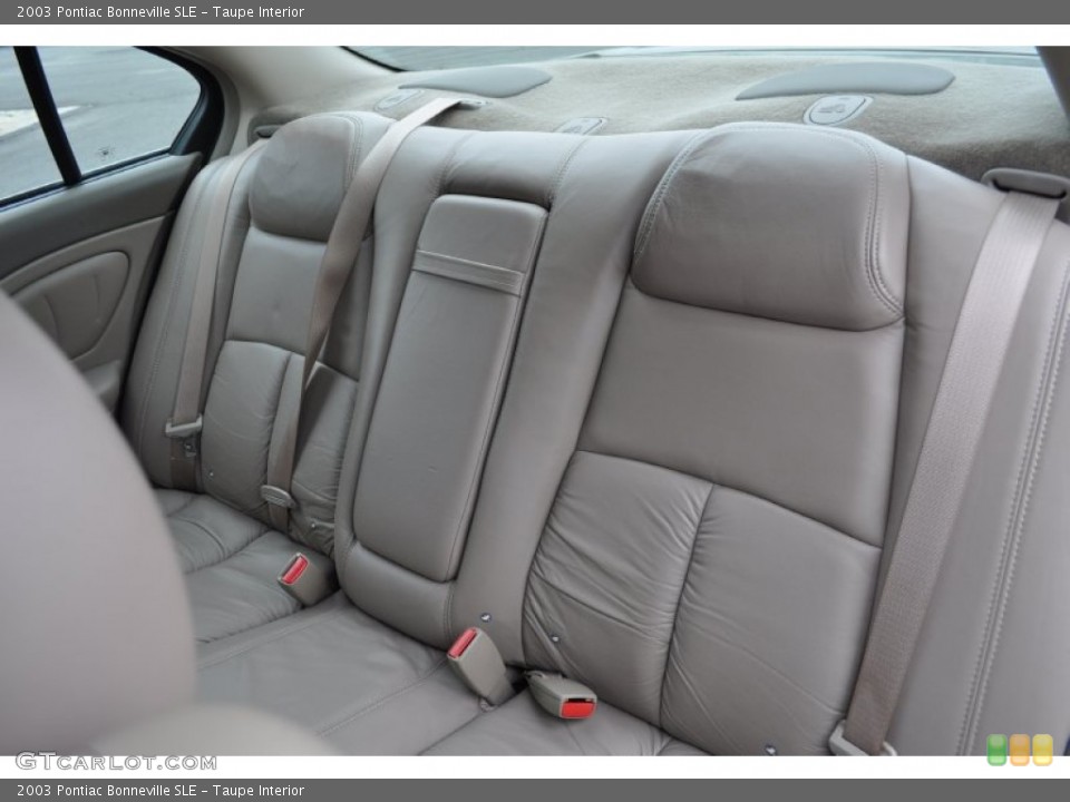 Taupe Interior Photo for the 2003 Pontiac Bonneville SLE #50938704