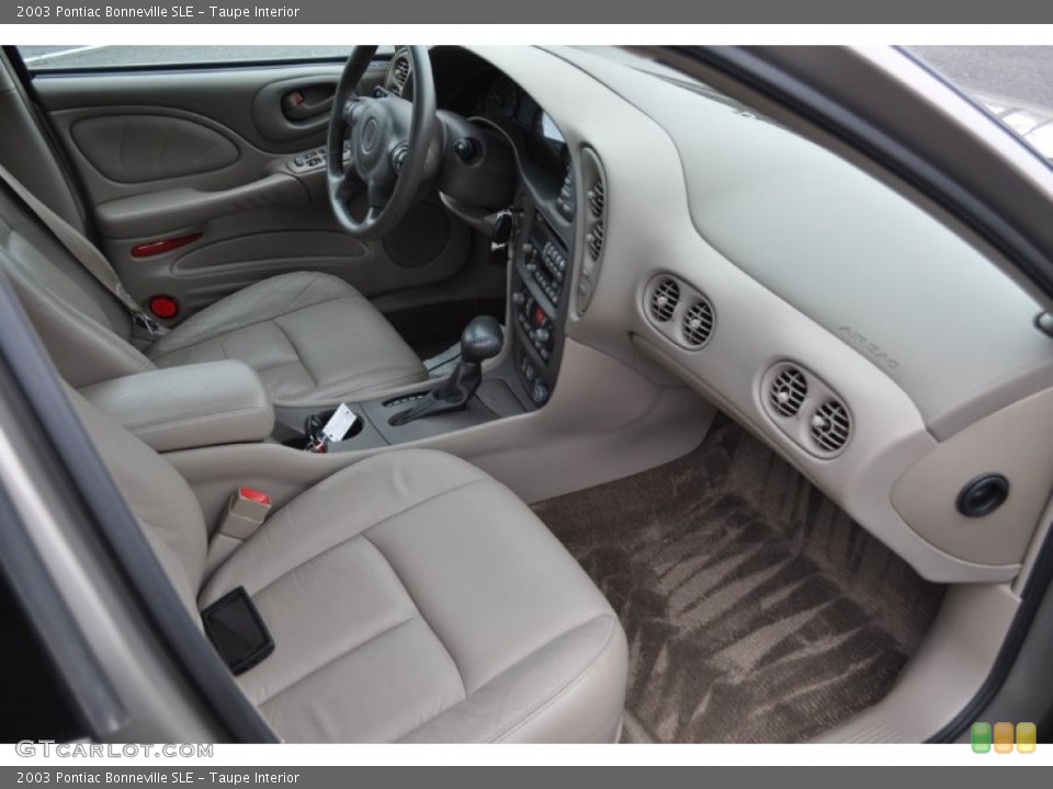 Taupe Interior Photo for the 2003 Pontiac Bonneville SLE #50938722