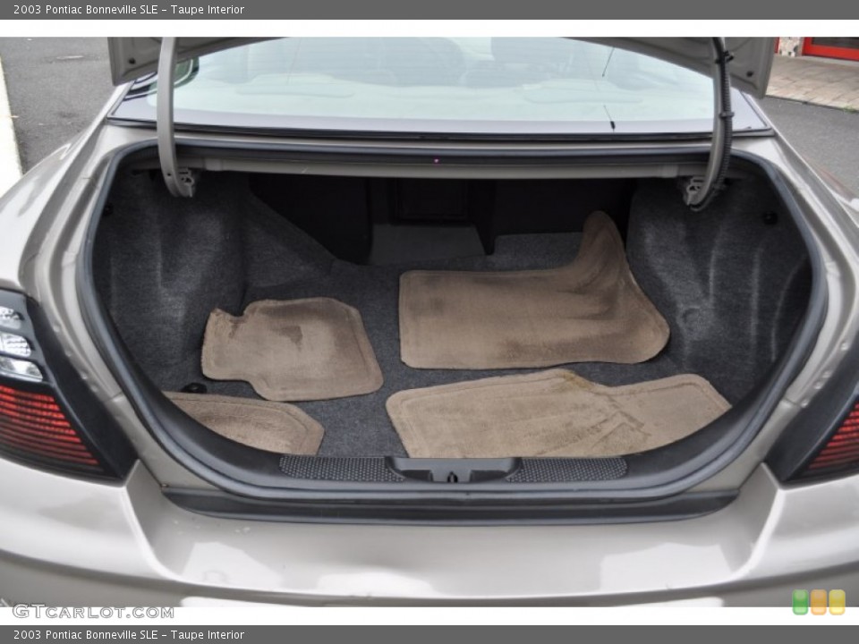 Taupe Interior Trunk for the 2003 Pontiac Bonneville SLE #50938737