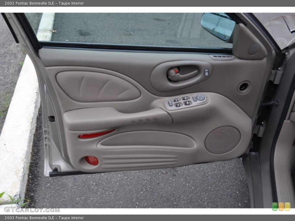 Taupe Interior Door Panel for the 2003 Pontiac Bonneville SLE #50938947