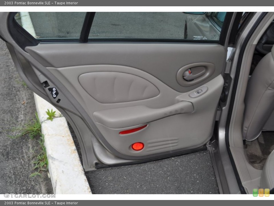 Taupe Interior Door Panel for the 2003 Pontiac Bonneville SLE #50938989