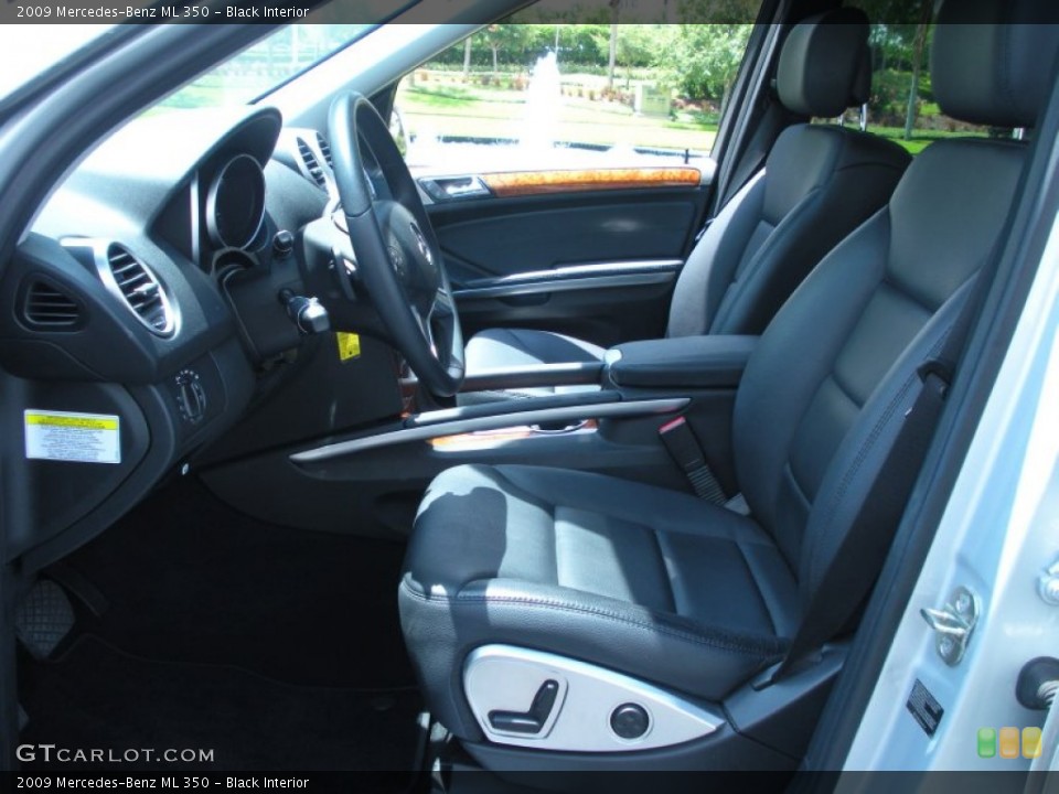 Black Interior Photo for the 2009 Mercedes-Benz ML 350 #50942385
