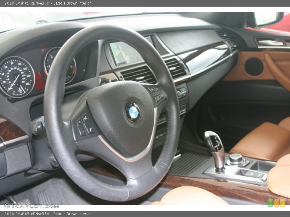Saddle Brown Interior Steering Wheel for the 2010 BMW X5 xDrive35d #50942394