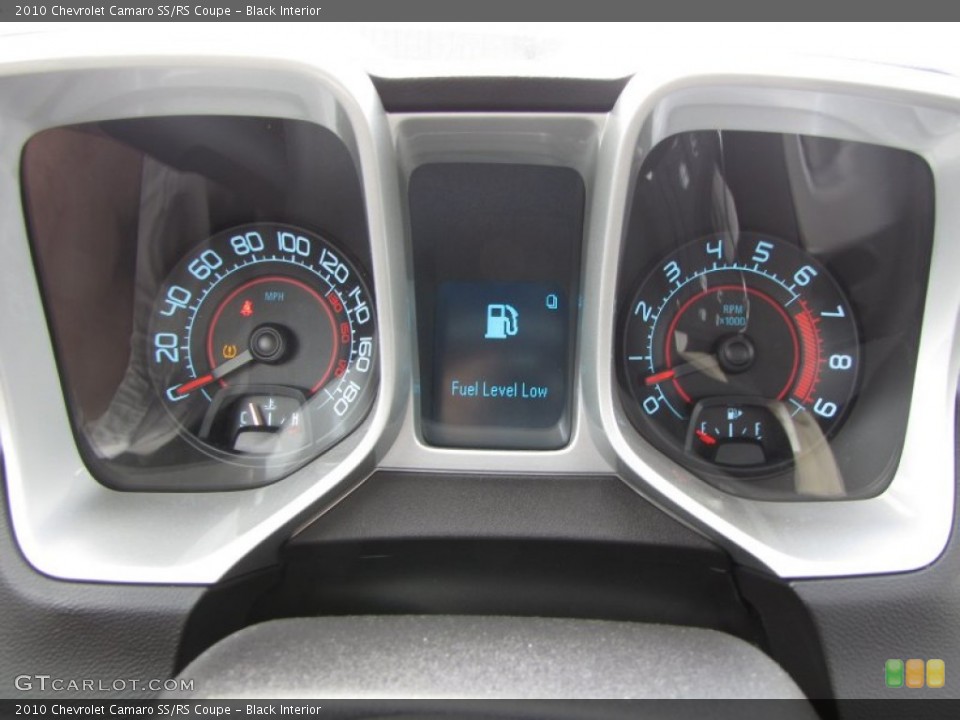 Black Interior Gauges for the 2010 Chevrolet Camaro SS/RS Coupe #50942562