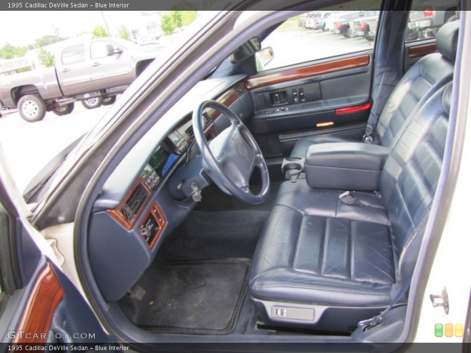 Blue Interior Photo for the 1995 Cadillac DeVille Sedan #50942739